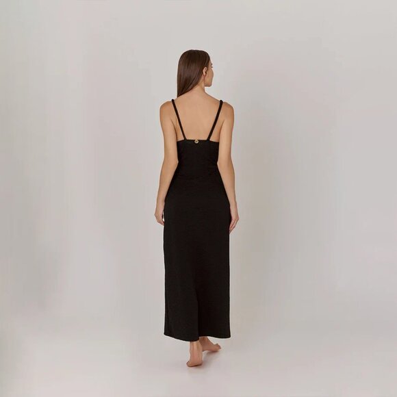 Bahia Maria Coco Maxi Dress Black Size XS NEW NWT - Picture 2 of 10